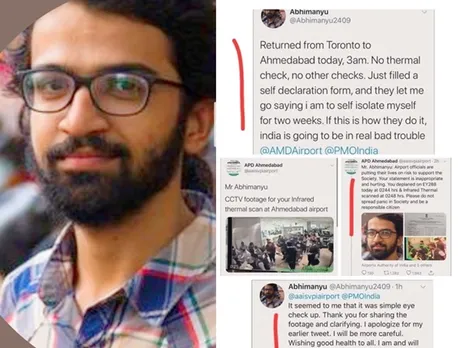 Ahmedabad Airport teaches lesson to flyer Abhimanyu Acharya