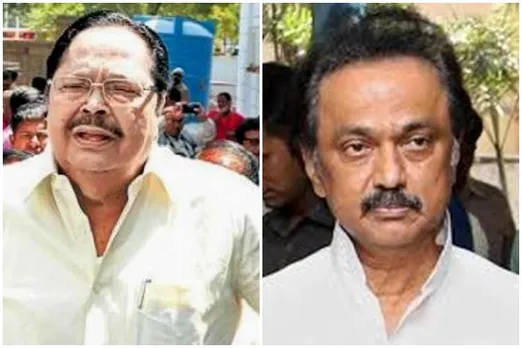 durai murugan resigned dmk treasury, மு.க.ஸ்டாலின், திமுக, துரைமுருகன், துரைமுருகன் திமுக பொருளாளர் பதவியில் இருந்து விலகல், mk stalin announced dmk general body meeting, திமுக பொதுக்குழு கூட்டம், திமுக பொதுச்செயலாளர் தேர்வு, dmk elect dmk general secretary, dmk elect treasry post, anna arivalayam, chennai, mk stalin