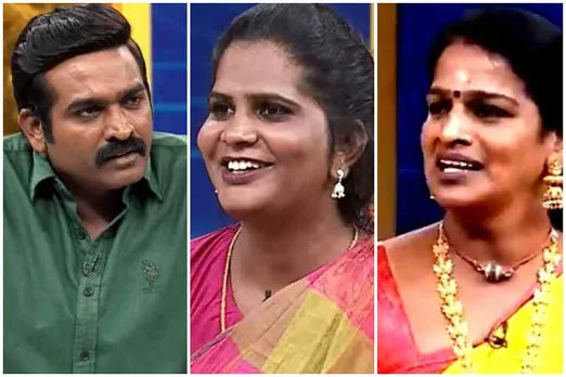 actor vijay sethupathi, vijay sethupathi, விஜய் சேதுபதி, நம்ம ஊரு ஹீரோ, சன் டிவி, vijay sethupathi presented namma ooru hero, விஜய் சேதுபதி, sun tv namma ooru hero programme, திருநங்கைகள், namma ooru hero transgender episode vijay sethupathi, vijay sethupathi with transgender, namma ooru hero sun tv