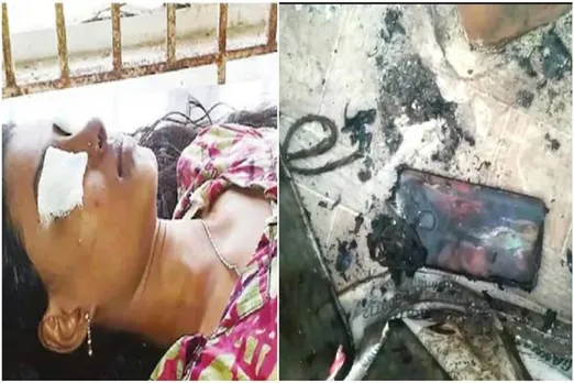 Cell Phone Fire Accident, mobile phone blast