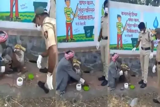 yuvraj singh shared video on cop issue food