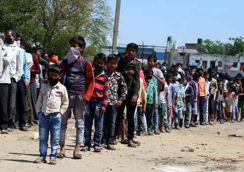 Rajasthan Bans taking photos while providing ration and foods to poor