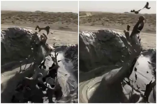 mud volcano rising video, mud volcano, volcano bursting video, எரிமலை வெடிப்பு, எரிமலை, சகதி வெடிப்பு, சகதி வெடிப்பு வைரல் வீடியோ, தமிழ் வீடியோ, mud volcano rising viral video, mud volcano viral video, virl video, tamil viral video, tamil video, twitter viral video, tamil trending video viral