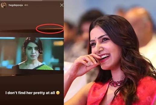 why Pooja must apologize samantha is trending in twitter now?