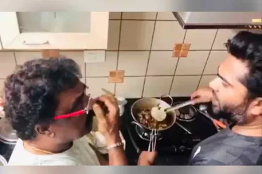 actor simbu cooking viral video, actor simbu, simbu, silambarasan, simbu cooking, சிம்பு சமையல், சிம்பு சமையல் வீடியோ, சிம்பு சமைக்கும் வைரல் வீடியோ, விடிவி கணேஷ், வைரல் வீடியோ, தமிழ் சினிமா செய்திகள், simbu cooking vtv ganesh comment, actor vtv ganesh, viral video, tamil cinema news, simbu marriage, lock down, coronavirus, latest tamil cinema news, latest simbu news