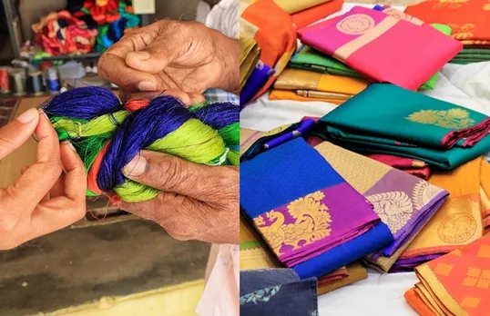 Sirumugai hand loom sarees from the hand spun to handwoven special photo gallery