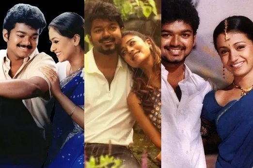 Thalapathy Vijay Birthday, Vijay Heroines Gallery
