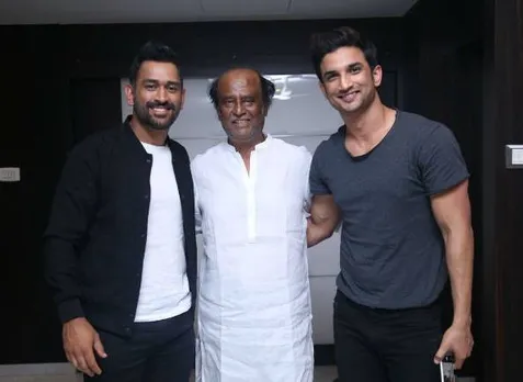 Sushant Singh Rajput, MS DHoni, MS DHoni biopic, Superstar Rajinikanth, Sushant Rajinikanth Chennai, சுஷாந்த் சிங் ராஜ்புட், ரஜினி, தோனி, சினிமா செய்திகள்