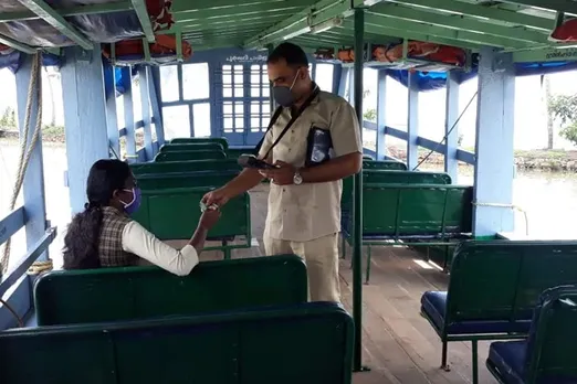 Kerala water transport corporation operated a boat for a single student