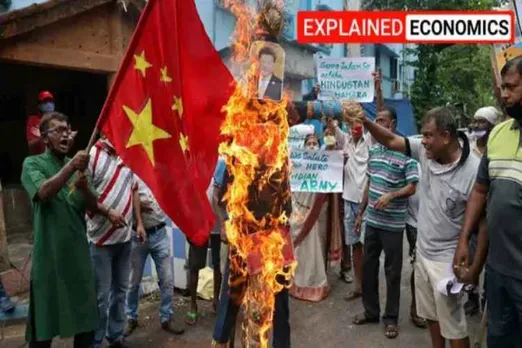 India, china, border tension, LAC faceoff, china india trade, india china, india china border, india china border face off, india china face off, india china border face off latest news, ban on china trade, india china border dispute, india china, india china news, indian express