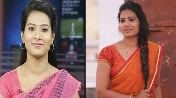 News Anchor Dhivya Dhuraisamy instagram