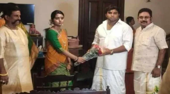 TTV Dhinakaran, sasikala, Krishnasamy vandayar, daughter, engagement, house function, ammk, congress ex. MP, puducherry, january, news in tamil, tamil news, news tamil, todays news in tamil, today tamil news, today news in tamil, today news tamil
