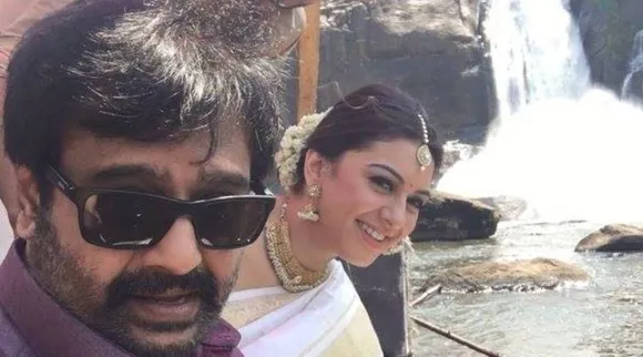 Vivek with Hansika Motwani