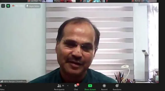 congress, new preident, Sonia gandhi, rahul gandhi, adhir ranjan chowdhury, adhir ranjan chowdhury idea exchange, idea exchange adhir ranjan chowdhury, adhir ranjan chowdhury on congress letter, congress crisis, congress leaders letter to sonia gandhi, india news, indian express