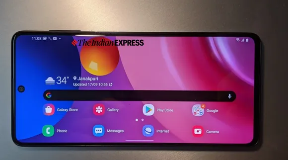 Samsung makes it clear that it's end goal is to make the Galaxy M51 for everyone. (Image credit: Anuj Bhatia/Indian Express)