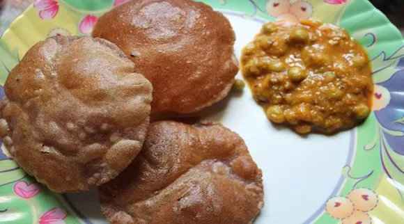 Healthy Ragi Poori, Masala Ragi poori