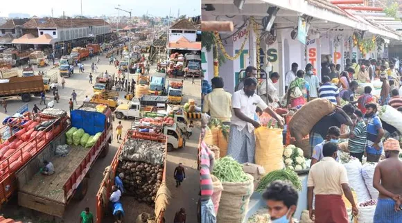 Koyambedu Vegetable Market Reopening