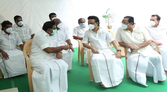 MK Stalin Edappadi Palaniswami Meeting