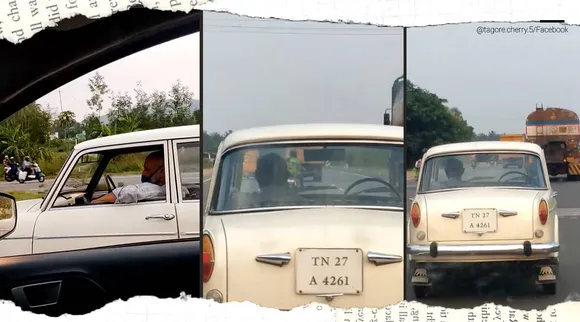 Driverless fiat viral video leaves netizens shock reason revealed tamil news 