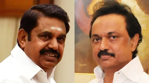 Tamil Nadu CM edappadi Palanisamy and DMK Leader MK Stalin traveled in the same flight