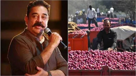 kamal haasan criticize on onion price high, onion price, kamal haasan tweet, கமல் ஹாசன், மக்கள் நீதி மய்யம், வெங்காயம் விலை உயர்வு, கமல்ஹாசனை கிண்டல் செய்யும் நெட்டிசன்கள், mnm, netizens teasing kamal haasan tweet, kamal haasan calling onion