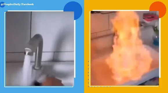 குழாயில் வருவது குடிநீரா இல்ல பெட்ரோலா? குழம்பிப் போன சீனர்கள்!