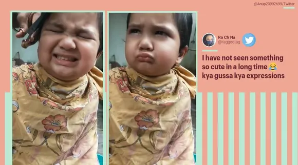 ”முடிய வெட்டாதீங்க...” இந்த குட்டி உருவத்துக்குள் இவ்வளவு கோபமா?