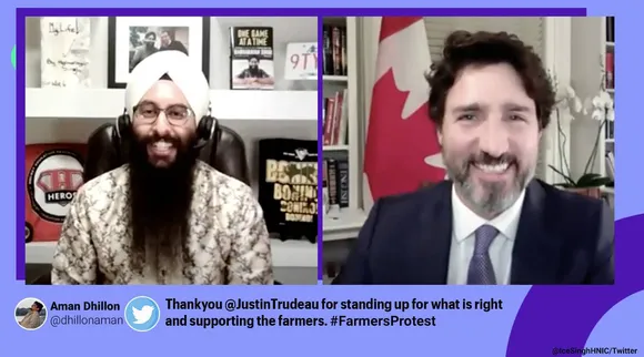 How netizens reacted to Justin Trudeau supporting farmer protests in India