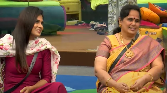 Bigg Boss 4 Tamil Vijay Tv Ramya Rio Som family meet Aari Gaby review Day 87