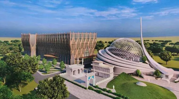 ayodhya mosque, ayodhya ram temple, ayodhya mosque construction, அயோத்தி, மசூதி வரைபடம் வெளியீடு, இந்தோ இஸ்லாமிக் கலாச்சார அறக்கட்டளை, Indo-Islamic Cultural Foundation Trust, ayodhya mosque blueprint, tamil indian express news