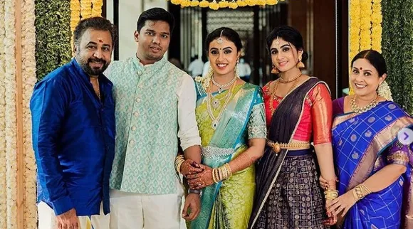 Saranya Ponvannan Daughter Engagement Photos gone Viral Tamil News