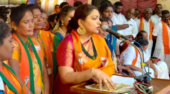 kushbu, kshboo, kushbu sundar, kushbu ready to contest against mk stalin, குஷ்பு, தமிழ்நாடு, ஸ்டாலினை எதிர்த்து போட்டியிடத் தயார், குஷ்பு ஸ்டாலினை எதிர்த்து போட்டியிட தயார், பாஜக, திமுக, முக ஸ்டாலின், tamil nadu assembly elections 2021, bjp kushbu, actress kushbu, dmk, mk stalin