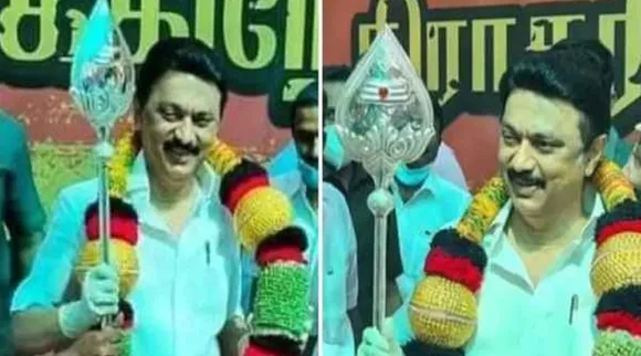 ஸ்டாலின் கையில் முருகன் வேல் : பிரபலங்களின் கருத்துக்கள் என்ன?