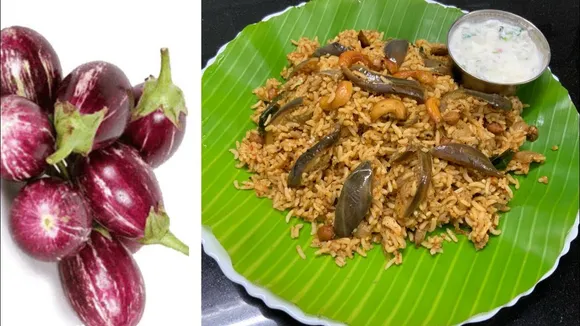 kathirikai satham vangibath kathirikai satham recipe