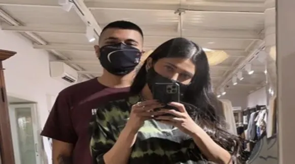 Shruti Hasan landed Chennai with her boyfriend Santanu Hazarika Viral Photos Tamil News