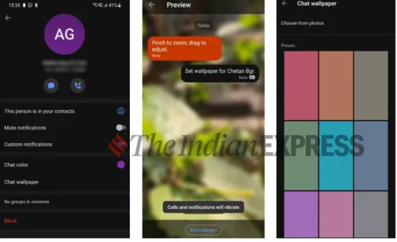 How to use Signal custom chat wallpapers feature tamil news