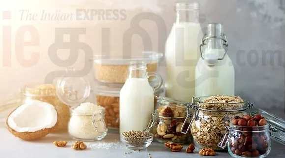 almond milk recipe news tamil news how to make almond milk at home