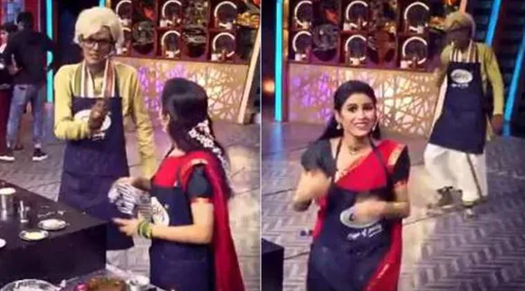 vijay tv, cook with comali, bakyalakshmi serial, actress rithika, விஜய் டிவி, குக் வித் கோமாளி, பாக்யலட்சுமி சீரியல், ரித்திகா, kpy, bala, comedian bala