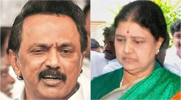 sasikala, vk sasikala return, சசிகலா, அமமுக, திமுக, அதிமுக, முக ஸ்டாலின், ammk, dmk, mk stalin, how looks dmk on sasikala return, aiadmk, tn assembly elections 2021, சட்டமன்றத் தேர்தல் 2021