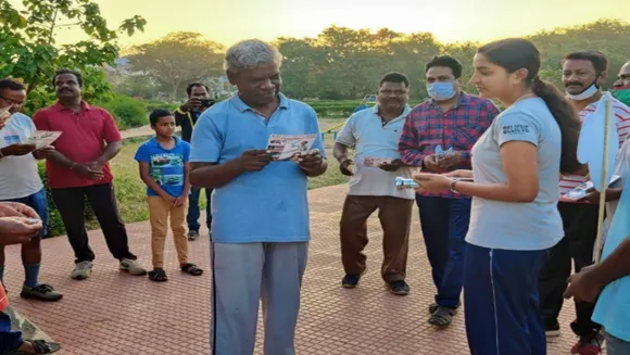 Makkal Needhi Maiam Padma Priya gathers supporters in a different way Tamil News
