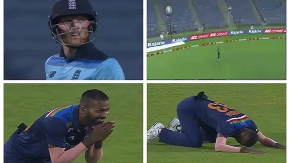Cricket news tamil Hardik thanking Dhawan with folded hands video goes viral