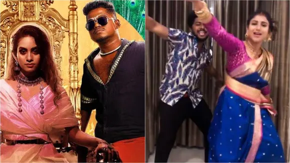 enjoy enjami song, vijay tv, raja rani serial, actress alya manasa dancing for enjoy enjami song, dhee, எஞ்ஜாய் எஞ்சாமி, எஞ்ஜாய் எஞ்சாமி பாடல், தீ, தெருக்குரல் அறிவு, சந்தோஷ் நாராயணன், ராஜா ராணி சீரியல், விஜய் டிவி, therukural arivu, ஆல்யா மானசா நடனம், santhosh narayanan, viral video, alya manasa, alya manasa dance