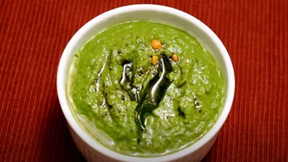 Coriander Chutney Kothamalli Chutney Recipe Tasty Chatni Tamil