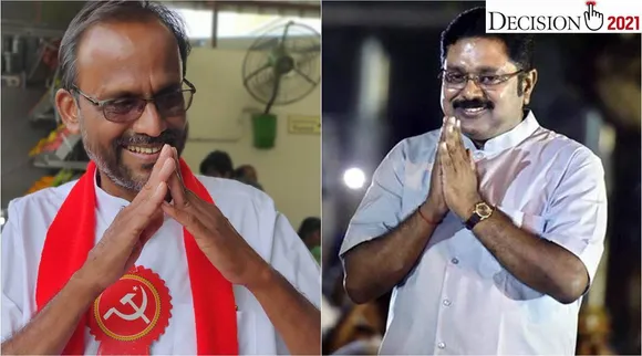 Tamil Nadu elections 2021 TTV hoped seat in bag CPM man with jhola stands in the way