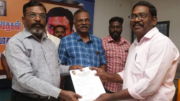 vck candidates list, viduthalai chiruththaikal katchi, thirumavalavan, kaattumannarkoyil, sinthanai selvan, gouthama sanna, vanni arasu, ss balaji, alur sha navas, விசிக வேட்பாளர்கள் பட்டில், சிந்தனைச் செல்வன், காட்டுமன்னார் கோவில், vck dmk alliance, tamil nadu assembly elections