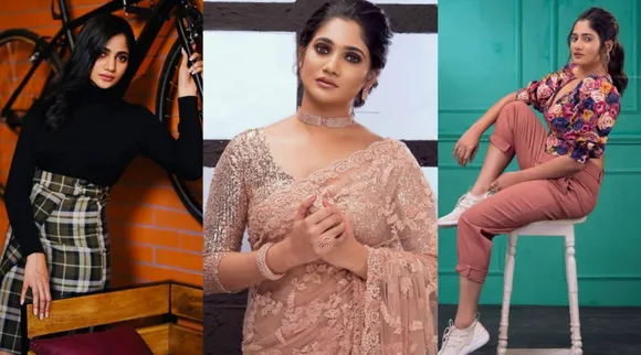 Bigg Boss Losliya different Photoshoot Photos Tamil