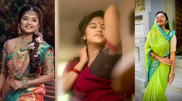 Chithi 2 Venba Preethi Sharma Saree Collection