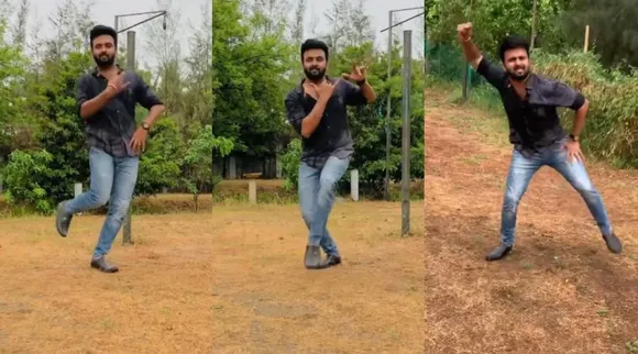 pandian stores serial, pandian stores actor venkat, pandian stores actor venkat dancing like vijay, பாண்டியன் ஸ்டோர்ஸ் சீரியல், பாண்டியன் ஸ்டோர்ஸ் வெங்கட், வெங்கட் வாத்தி கமிங் பாடலுக்கு டான்ஸ், வாத்தி கமிங், மாஸ்டர், விஜய், venkat dacing for Vaathi coming song, master movie, vijay tv, pandian stores, actor venkat dance viral video