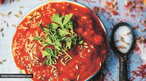 How to make Onion Chutney Vengaya Chatni Recipe Tamil