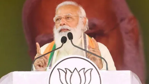 pm narendra modi, pm modi speech in madurai, pm modi speech in nagarkovil, pm modi says our concentration on national development, pm modi says opposites concentration on their progeny development, பிரதமர் மோடி தேர்தல் பிரசாரம், மதுரை, நாகர்கோவில், தேர்தல் பிரசார மாநாடு, அதிமுக, பாஜக, முதல்வர் பழனிசாமி, ஓ பன்னீர்செல்வம், pm modi speech in election campaign at madurai and nagarkovil, bjp, aiadmk, cm edappadi k palaniswami, o panneerselvam